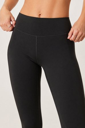 Nike One Training Dri Fit Gym Life Swoosh High Rise Full Length Kadın Yüksek Bel Cepli Antrenman Taytı Siyah