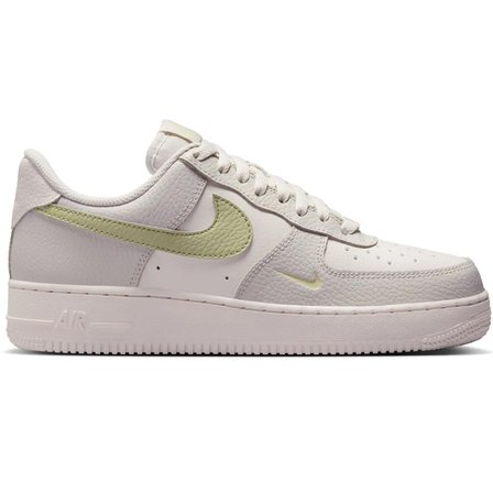 Nike Air Force 1 '07 Leather Unisex Sneaker Hakiki Deri Günlük Spor Ayakkabı Beyaz Gri