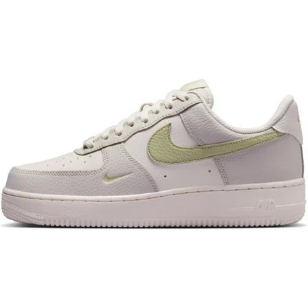 Nike Air Force 1 '07 Leather Unisex Sneaker Hakiki Deri Günlük Spor Ayakkabı Beyaz Gri