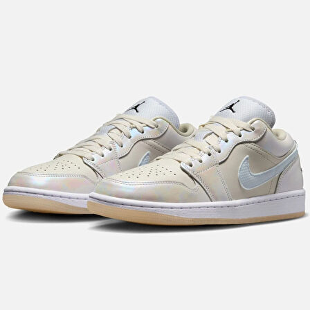Nike Air Jordan 1 Low SE CNY Leather Sneaker Hakiki Deri Unisex Günlük Spor Ayakkabı Sedefli Krem