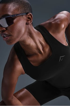 Nike Dri Fit Adv Trail Womens Tank Kadın Koşu Antreman Atleti Siyah