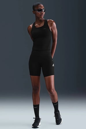 Nike Dri Fit Adv Trail Womens Tank Kadın Koşu Antreman Atleti Siyah