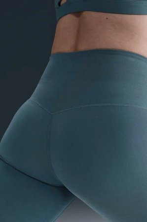 Nike Zenvy Dri-Fit Womens Training Pants.Soft Kumaş Geniş Paça Kadın Antreman Eşofman Altı Mavi