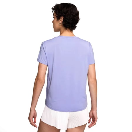 Nike W NK ONE SWSH HBR DF SS TOP Lila Kadın T-Shirt HJ2204-533