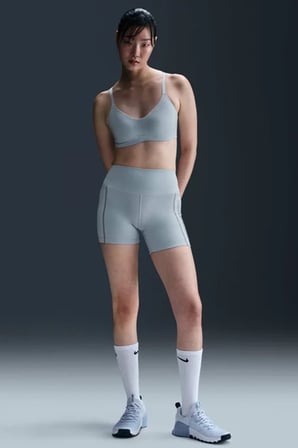 Nike Alate Minimalist Women's Light-Support Padded Convertible Sports Bra Kadın Lazer Kesim Bra Mavi