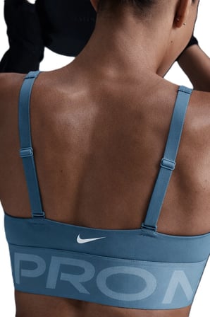 Nike Pro Indy Plunge-Support Bra Kadın Spor Bra Yeşil