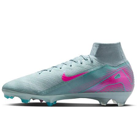 Nike Zoom Superfly 10 Elite FG Çoraplı Erkek Profesyonel Krampon Yeşil