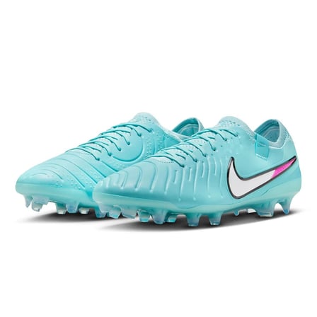 Nike Tiempo Legend 10 Elite FG Pro Soccer Shoes Çim Saha Kramponu Mavi