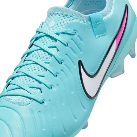 Nike Tiempo Legend 10 Elite FG Pro Soccer Shoes Çim Saha Kramponu Mavi