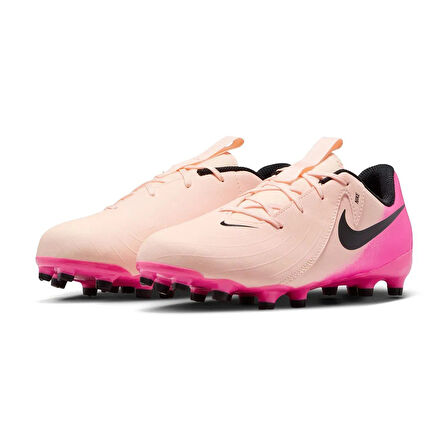 Nike Phantom GX II Academy FG/MG Football Shoes Çoklu Zemin Kramponu Pembe