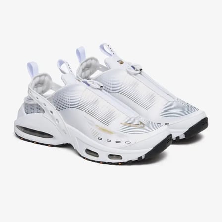 Nike Air Max Craze unisex Sneaker Fermuar Detaylı Gizli Bağcıklı Günlük Spor Ayakkabı Beyaz
