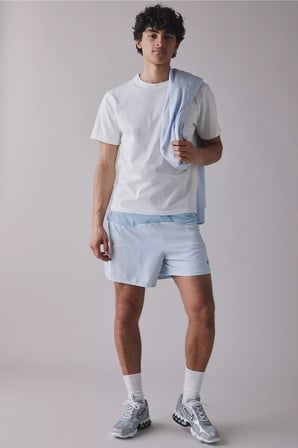 Nike Trail Second Sunrise Dri-FIT ADV Brief-Lined Running Shorts Astarlı Erkek Koşu Şortu Açık Mavi