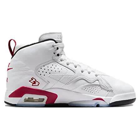 Nike Air Jordan MVP Leather Basketball Shoes Hakiki Deri Unisex Basketbol Ayakkabısı Beyaz