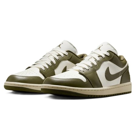 Nike Air Force 1 AF1 07 Leather Womens Sneaker Hakiki Deri Kadın Günlük Spor Ayakkabı Haki