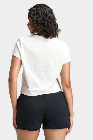 Nike Short-Sleeve Womes T-Shirt White Kadın Tişört Beyaz