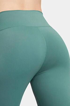 Nike One High Rise Leggings Full Length 2 Cepli Yüksek Belli Toparlayıcı Tayt Yeşil