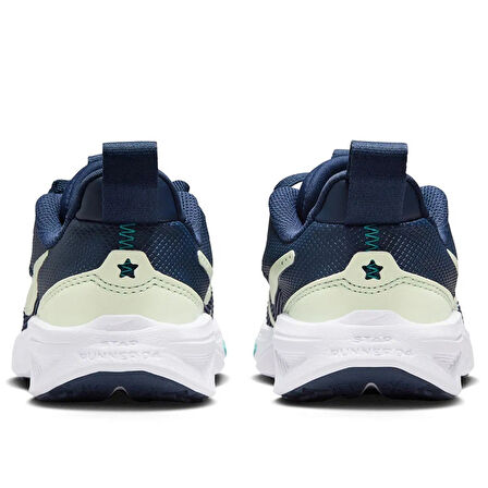 Nike Star Runner 4 NN (PS) Running Elastik Bağcıklı Çocuk Yürüyüş Koşu Ayakkabısı Mavi 
