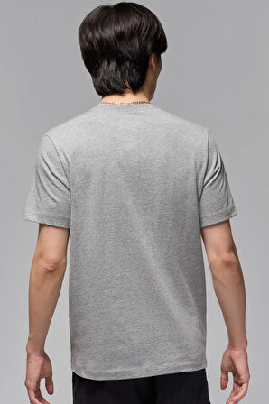 Nike Jordan Air Tee SS Crew Gray Erkek Günlük Pamuklu Tişört Gri