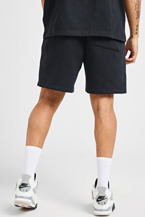 Nike Jordan Brooklyn Fleece Men's Graphic Shorts Erkek Pamuklu Şort Siyah