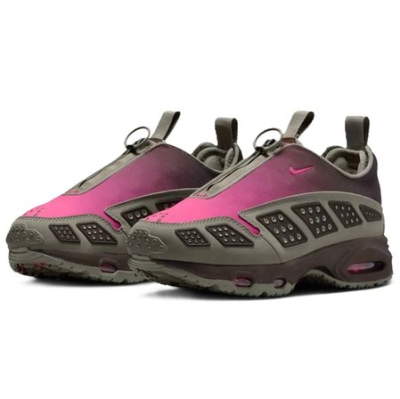 Nike Air Max SNDR ''Light Army''Fermuar Detaylı Gizli Bağcıklı Reflektörlü Günlük Spor Ayakkabı Mor