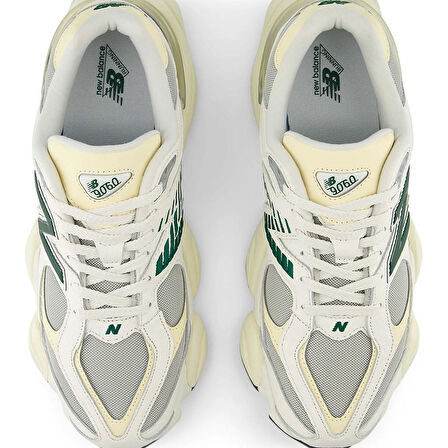 New Balance 9060 Hakiki Deri Unisex Günlük Spor Ayakkabı Beyaz