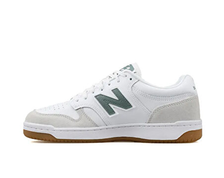 New Balance 480 Beyaz Modeli Koleksiyonu Unisex Günlük Ayakkabı BB480LYG Beyaz