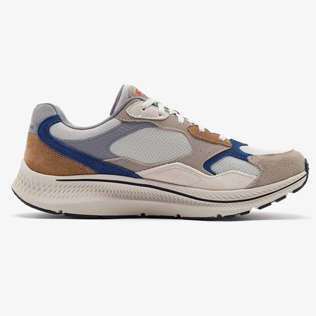 Skechers Go Run Consistent 2.0-Retro Runner Leather Mens Sneaker Hakiki Deri Günlük Spor Ayakkabı Bej