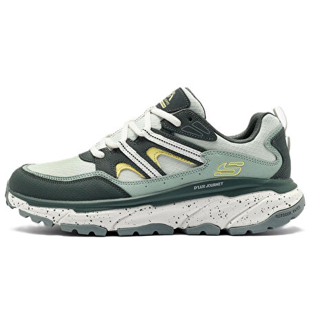 Skechers D'Lux Journey Memory Foam Leather Womens Outdoor Shoes Hafızalı Taban Hakiki Deri Kadın Outdoor Ayakkabı Yeşil