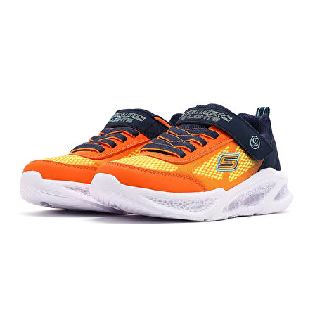 Meteor-Lights Krendox Çocuk Turuncu Sneaker Ayakkabı 401495L NVOR