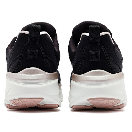 Skechers D'Lux Walker 2.0 Gradient Glam Memory Foam Leather Womens Sneaker Hafızalı Taban Hakiki Deri Kadın Günlük Spor Ayakkabı Siyah