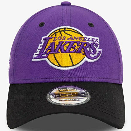 New Era Nba Side Patch 9Forty LA Lakers Unisex Şapka Mor