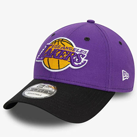 New Era Nba Side Patch 9Forty LA Lakers Unisex Şapka Mor