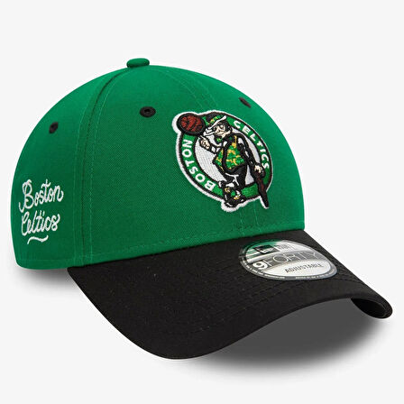 New Era NBA Side Patch 9Forty Boston Celtics Unisex Şapka Yeşil