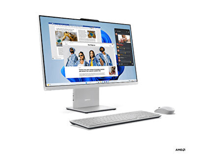 LENOVO IdeaCentre AIO AMD Ryzen 5 7535HS 8GB 512GB SSD 27" FHD W11 All in One Bilgisayar F0HQ001YTR