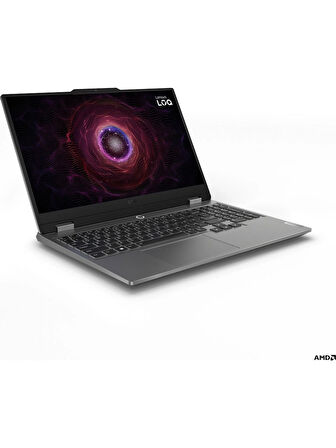 Lenovo LOQ AMD Ryzen 7 7435HS 24GB 512GB SSD RTX4050 Freedos 15.6" FHD Taşınabilir Bilgisayar 83JC006CTR