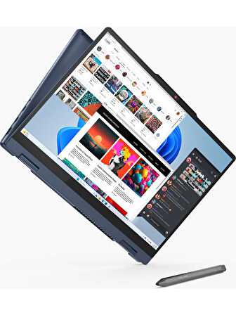 Lenovo Ideapad Slim 5 Case 2 In 1 Intel Core I7-13620H 16 GB 1 Tb SSD Freedos 14 Inç 83KX003TTR CsrTech Çanta Hediye
