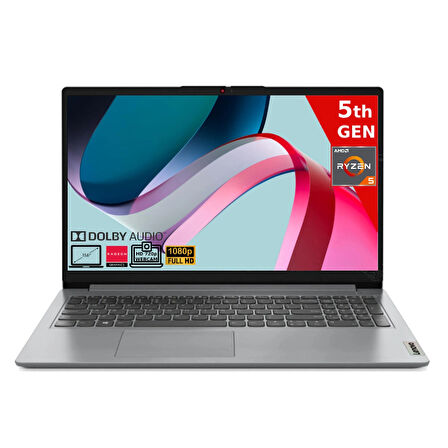 Lenovo IdeaPad 1 15ALC7 AMD Ryzen 5 5625U 8GB 256GB SSD 15.6 FHD FreeDos 82R400VRTX Taşınabilir Bilgisayar