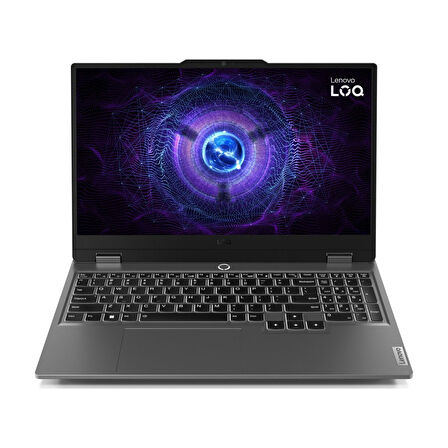 LOQ Intel Core i5 12600HX 24GB 512GB SSD RTX4050 Freedos 15.6" IPS 144Hz Taşınabilir Bilgisayar 83GS00P6TR