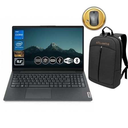 Lenovo V15 G4 IRU Intel Core i7-13620H 8GB 512GB SSD 15.6" FDOS 83A100QMTR A72 Notebook+Çanta&Mouse
