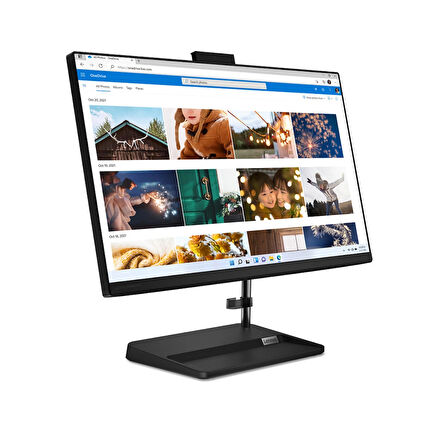 Lenovo IdeaCentre AIO3 27IAP7 Intel Core i5-12450H 16GB 512GB SSD Intel UHD Graphics 27 FHD IPS FreeDos F0GJ0129TR Klavye+Mouse Siyah All In One Bilgisayar