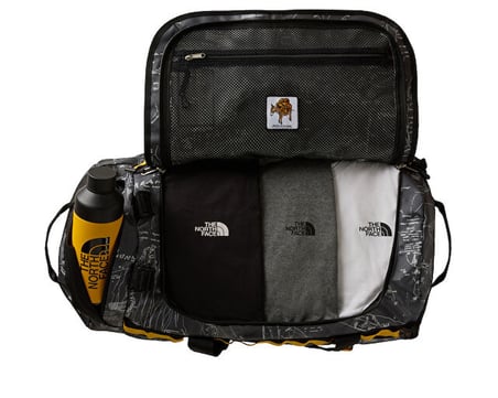 The North Face BASE CAMP DUFFEL - M Kamp Çantası-Uzunluk: 64,5 Cm, Genişlik: 35,5 Cm, Yükseklik: 35,5 Cm NF0A52SAMV31 Gri