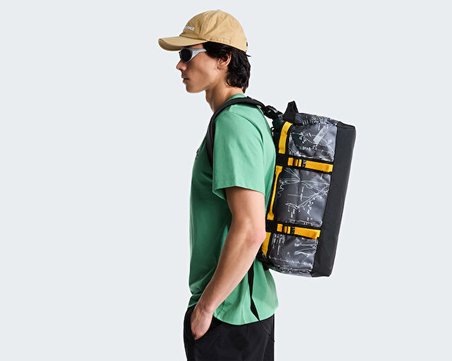 The North Face BASE CAMP DUFFEL - XS Kamp Çantası-Uzunluk: 49,5 Cm, Genişlik: 30,5 Cm, Yükseklik: 16,5 Cm NF0A52SSMV31 Gri