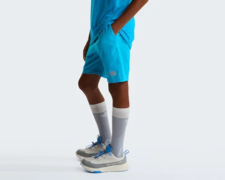 The North Face TEEN 24/7 SHORT Çocuk Outdoor Şortu NF0A8BNHD7R1 Mavi