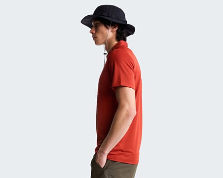 The North Face M Tanken Polo Erkek Günlük Polo Tişört NF0A2WAZG6I1Kırmızı