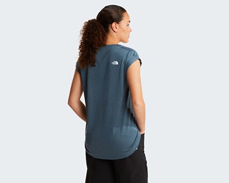The North Face W TANKEN TANK - EU Kadın Outdoor Tişörtü NF0A8BS2L9L1 Gri