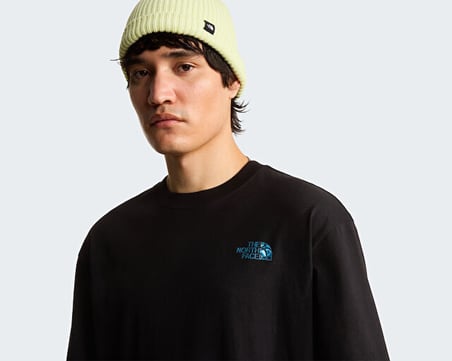 The North Face M Liquid Box Nse Oversize Erkek Outdoor Tişörtü NF0A8G9WJK31 Siyah