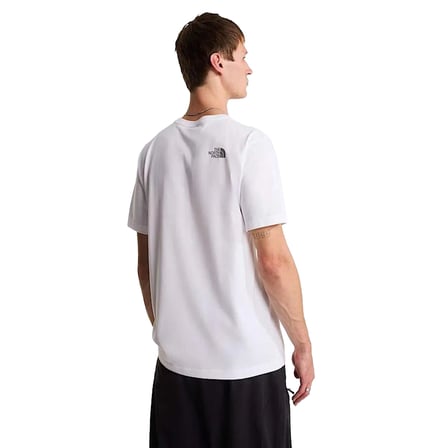 Mountain Line Regular Erkek Beyaz Outdoor T-Shirt NF0A8GUXFN41