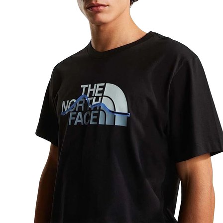 Mountain Line Regular Erkek Siyah Outdoor T-Shirt NF0A8GUXJK31