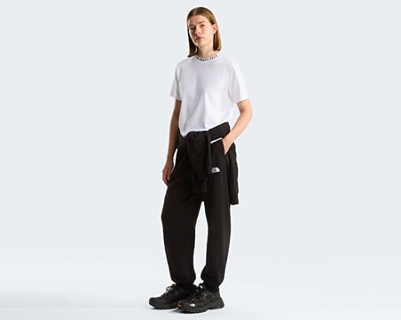 The North Face W ZUMU RELAXED SHORT SLEEVE TEE-GRAPHIC Kadın Outdoor Tişörtü NF0A8GUSFN41 Beyaz