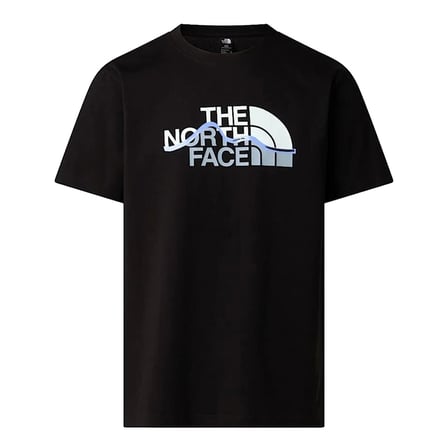 Mountain Line Regular Erkek Siyah Outdoor T-Shirt NF0A8GUXJK31
